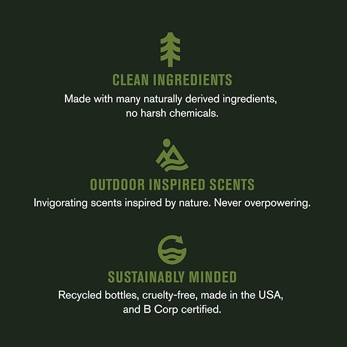 Every Man Jack Nourishing Pacific Cypress Mens Body Wash for All Skin Types - Naturally Derived Ingredients - Cleanse and Hydrate Skin with Coconut and Glycerin - 24oz 2 Bottles-BrightBean Baby