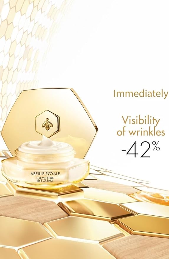 Guerlain Abeille Royale Multi-Wrinkle Minimizer Eye Cream, 0.5 Ounce-BrightBean Baby