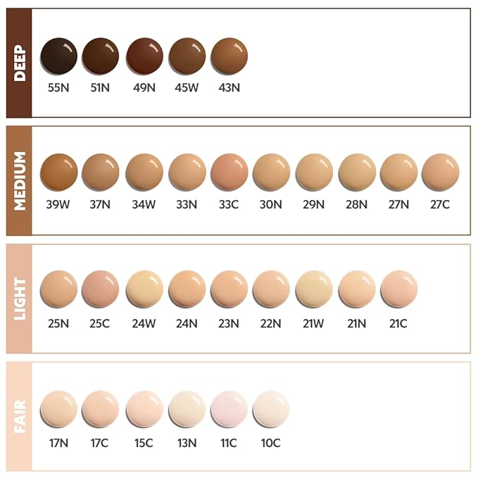 TIRTIR Mask Fit Red FoundationㅣLong Lasting Flawless Coverage, Energy Essence, Lightweight, Hydrating, Pore-Blurring, Breathable Satin Finish, Makeup, Radiant Skin, #24N Latte, 1.01 Fl Oz-BrightBean Baby