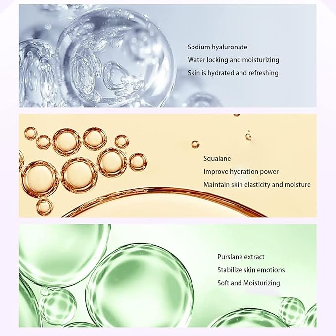 2Pcs Pore Primer,Skin Tone Correcting Facial Serum,One Step Face Makeup Primer,Isolation Cream Invisible Pore,Cover Acne Marks,Oil Control Moisturizing Essence Concealer Foundation-BrightBean Baby