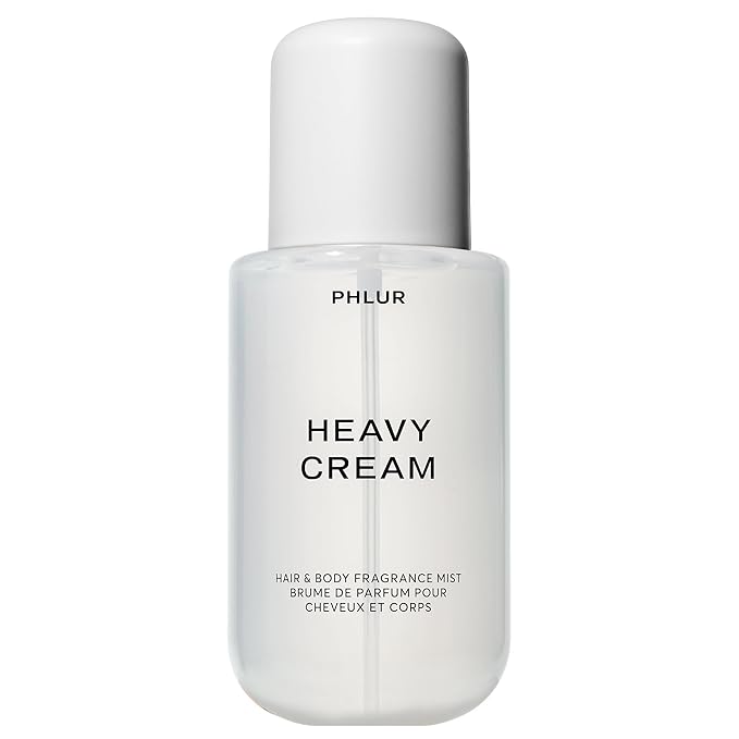 PHLUR Heavy Cream Body Mist – Hair and Body Mist for Women & Body Spray for Men – Marshmallow, Whipped Cream, Jasmine, Coconut Cream & Vanilla Body Spray (8 FL Oz)-BrightBean Baby