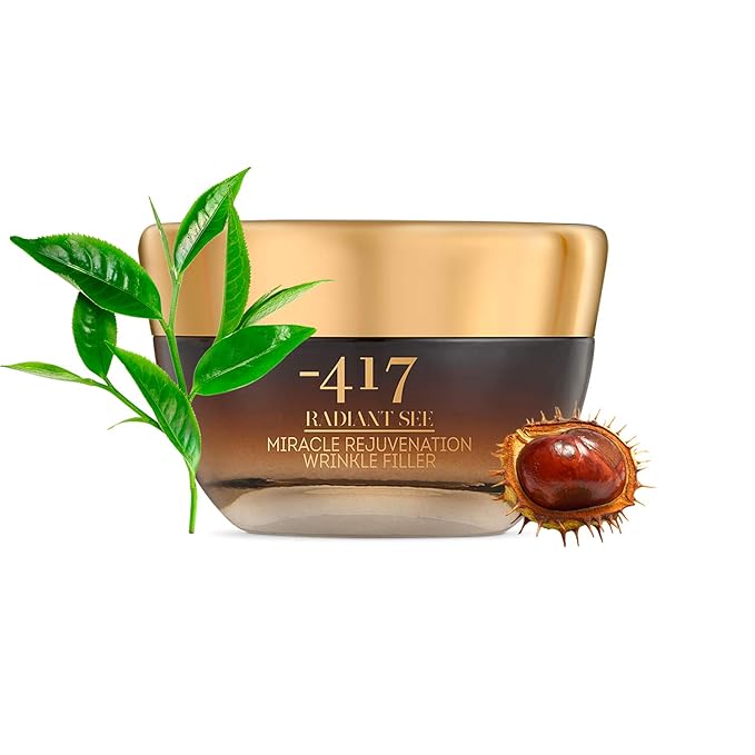 '-417 Dead Sea Cosmetics Miracle Rejuvenation Wrinkle Filler With Jojoba Oil & Collagen for Instant Visible Lifting and Smoothing - 100% Vegan-BrightBean Baby