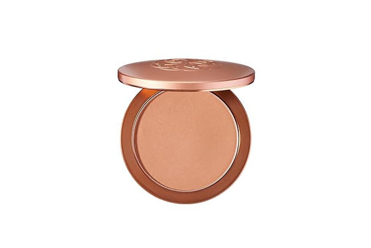 YENSA Super Serum Silk Powder Foundation Lightweight, Superfood Foundation For Perfecting & Smoothing Skin, Semi-Matte Finish, Vegan & Cruelty-free (Tan 2)-BrightBean Baby