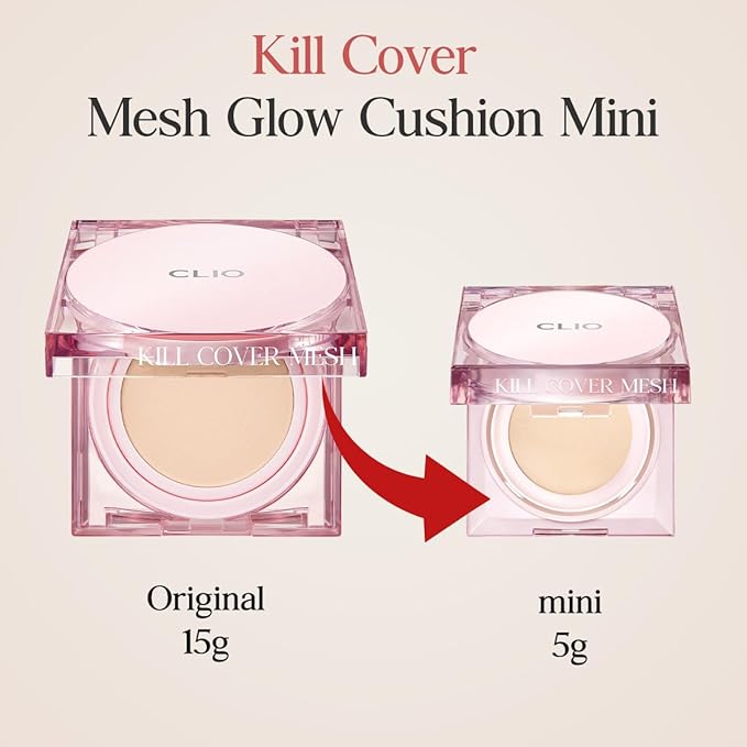 CLIO Kill Cover Mesh Glow Cushion (Mini, 5g, 3 LINEN)-BrightBean Baby