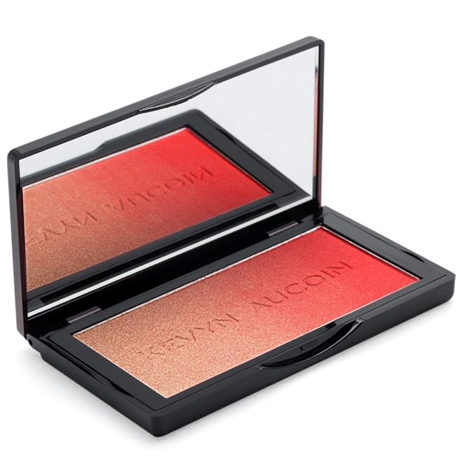 Kevyn Aucoin The Neo-Blush, Sunset: Blush makeup compact. Trio palette of gradient colors. Blends pearl, satin & matte finishes for highlighting cheeks. Personalized looks - natural to pop of color.-BrightBean Baby