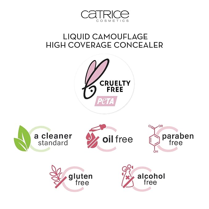Catrice Liquid Camouflage Concealer (050 Rosy Ash) - Ultra Long Lasting Concealer for Optimal Coverage-BrightBean Baby