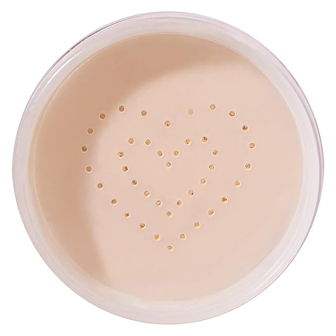 Kimchi Chic Beauty Puff Puff Pass Set and Bake Powder, Loose Face Powder with Extra Fluffy Setting Powder Puff, Soft Peach Face Makeup for Uneven Skin Tone, 04 Peachy-BrightBean Baby