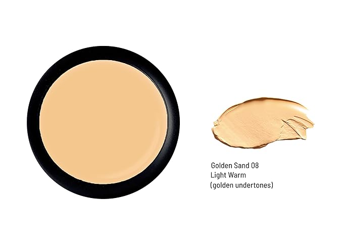Mom's Secret 100% Natural Concealer, Organic, Vegan, Gluten Free, Cruelty Free, Made in the USA, 0.11 oz. (Golden Sand 08)-BrightBean Baby