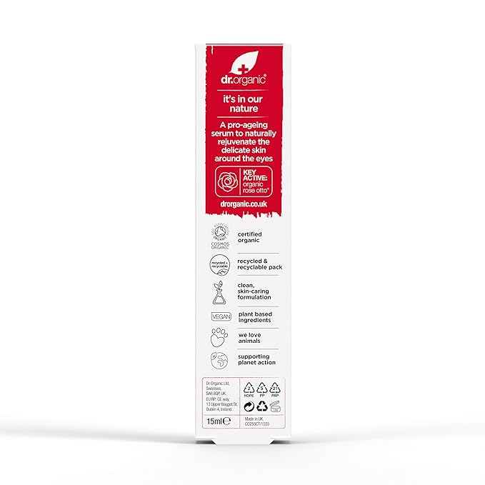 Organic Doctor Rose Otto Eye Serum, 0.5 Fluid Ounce-BrightBean Baby