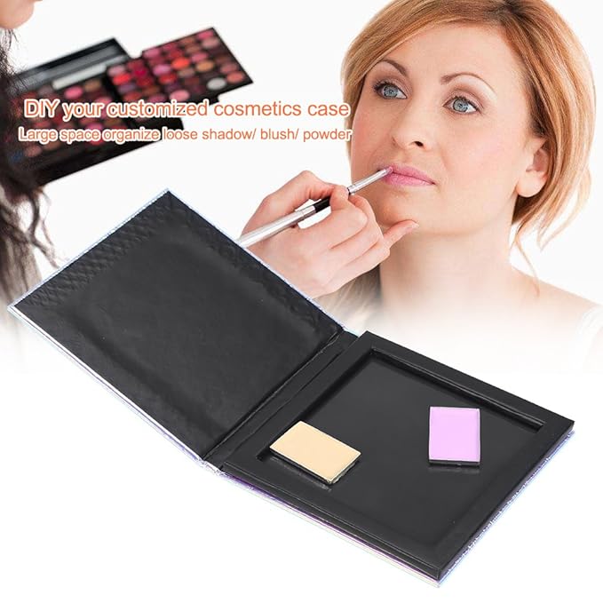 Magnetic Makeup Palette Empty,Magnetic Cosmetics Palette, Change Colour Grident Eyeshadow Powder DIY Makeup Storage Box-BrightBean Baby