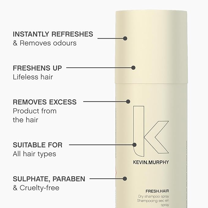 KEVIN.MURPHY FRESH.HAIR - Dry Shampoo Spray - For All Hair Types - Sulphate-Free Dry Shampoo - 100 mL / 3.4 oz-BrightBean Baby