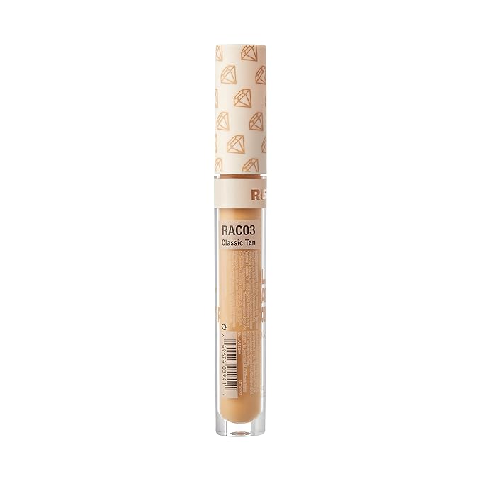 Ruby Kisses All Day Concealer Lightweight Full Coverage Multi-Use Concealer 0.13 Fl Oz (Classic Tan)-BrightBean Baby