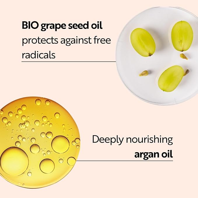 M. Asam MAGIC FINISH Supercharge Serum Foundation Deep Almond (1.01 Fl Oz) - Moisturizing Make Up & Firming Face Serum In One, Anti-aging CC Cream With Optimal Coverage & Hyaluronic Acid-BrightBean Baby