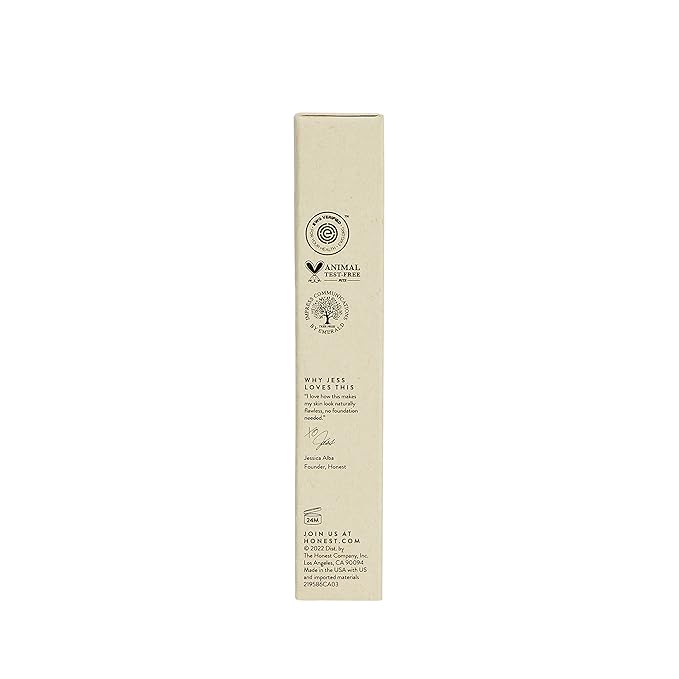 Honest Beauty Fresh Flex Concealer with Niacinamide + Vitamin E + Hyaluronic Acid | Vegan + Cruelty free | Latte, 0.17 fl oz-BrightBean Baby