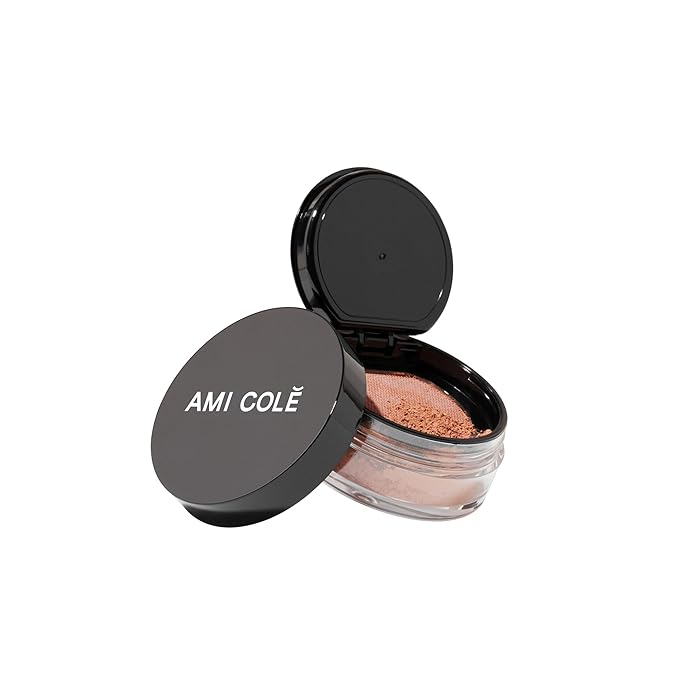 Ami Colé Skin Melt Talc-Free Loose Setting Powder Rich Deep, face powder, makeup, finishing powder, lightweight-BrightBean Baby