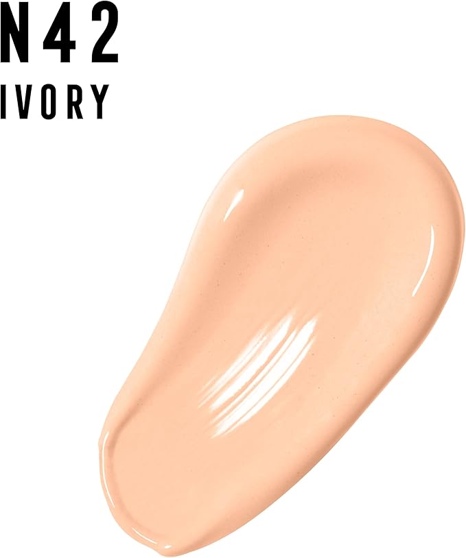 Max Factor Facefinity 3-in-1 All Day Flawless Liquid Foundation, SPF 20-42 Ivory, 30 ml-BrightBean Baby
