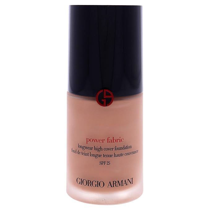 Power Fabric Longwear High Cover Foundation SPF 25-5.25 by Giorgio Armani for Women - 1 oz Foundation-BrightBean Baby