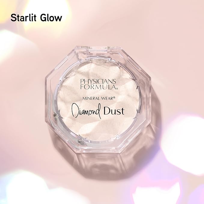 Physicians Formula Mineral Wear® Mini Diamond Dust - Starlit Glow, Finishing Powder, Travel Size, Clean Beauty-BrightBean Baby