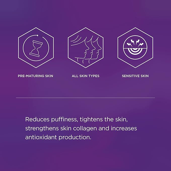 Hey Honey Open Your Eyes Lifting Eye Serum | Under Eye Cream for Dark Circles & Puffiness | Around The Eyes Hydration | Suitable For Sensitive Aging Skin | Delivers A Bright Rested look | 0.5 oz.-BrightBean Baby