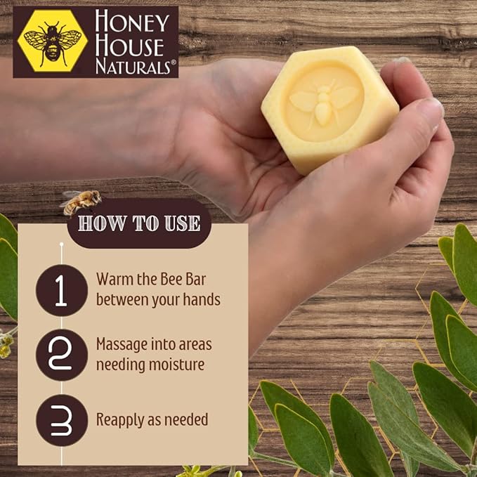 Bee Bar Honey House Naturals Duo – Lavender – Small .6 ounce & Large 2 ounce-BrightBean Baby