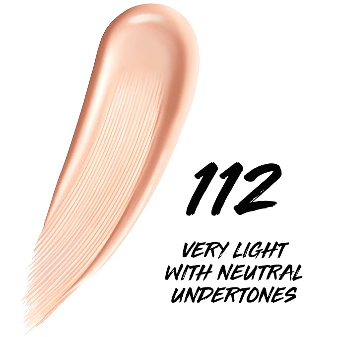 Maybelline Super Stay Up to 24HR Skin Tint, Radiant Light-to-Medium Coverage Foundation, Makeup Infused With Vitamin C, 112, 1 Count-BrightBean Baby