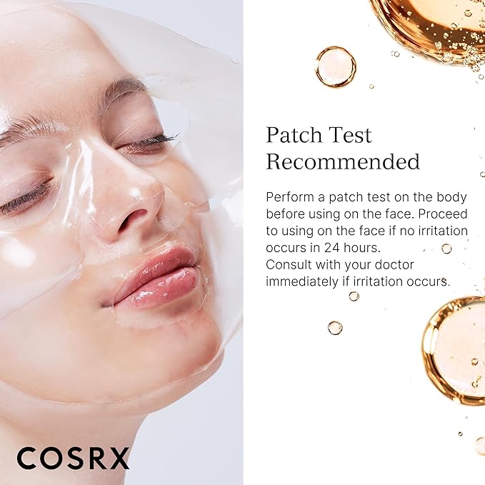 COSRX The Alpha-Arbutin Discoloration Care Hydrogel Face Masks Skincare 3 EA, Collagen Face Mask, Travel Essentials, Overnight Face Mask, Korean SkinCare-BrightBean Baby