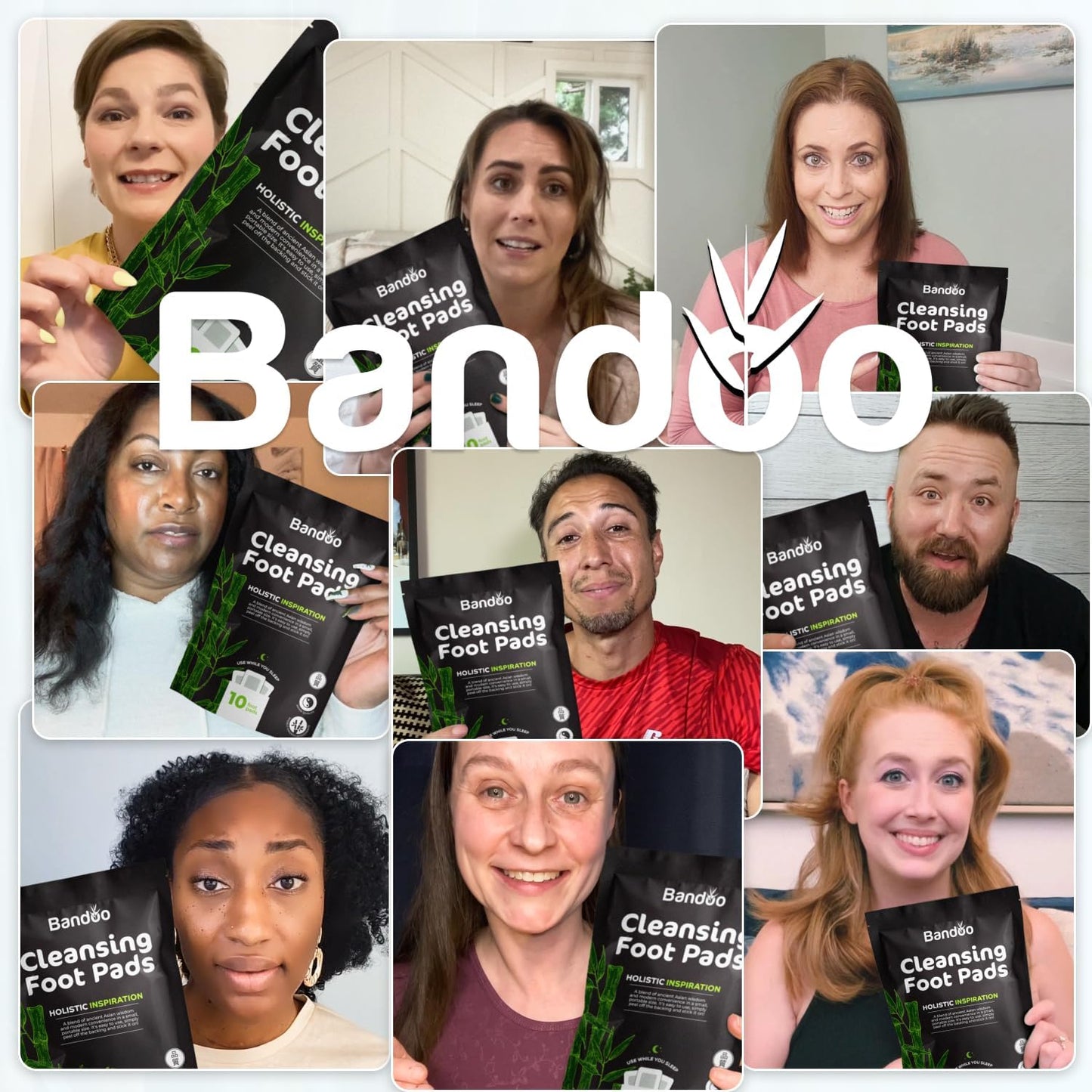 Bandoo Foot Pads | Original | Rana Pads | Premium Natural Bamboo Vinegar Foot Care Pads | Japanese Foot Pads | 30 Pads-BrightBean Baby