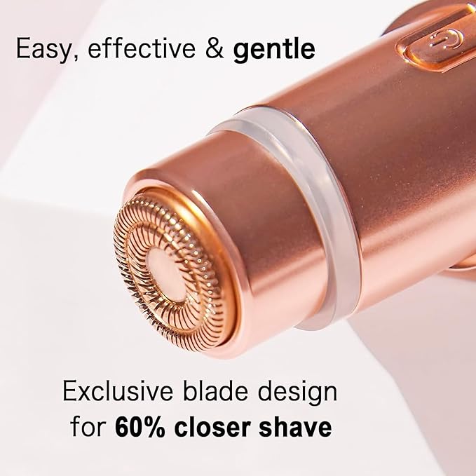 Replacement Heads for Flawless Finishing Touch Generation 3 Facial Hair Remover - New Blades for Flawless Razor