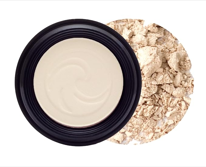 Gabriel Cosmetics Eyeshadow (Bone - Ivory/Neutral Matte), 0.07 oz, Natural, Paraben Free, Vegan,Gluten free,Cruelty free,No GMO,Velvety and Smooth matte finish, with Sea Fennel,for all skin types-BrightBean Baby