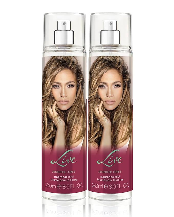 Jennifer Lopez Live Body Mist, 240ml (8fl oz) Duo Pack (2 Pack)-BrightBean Baby