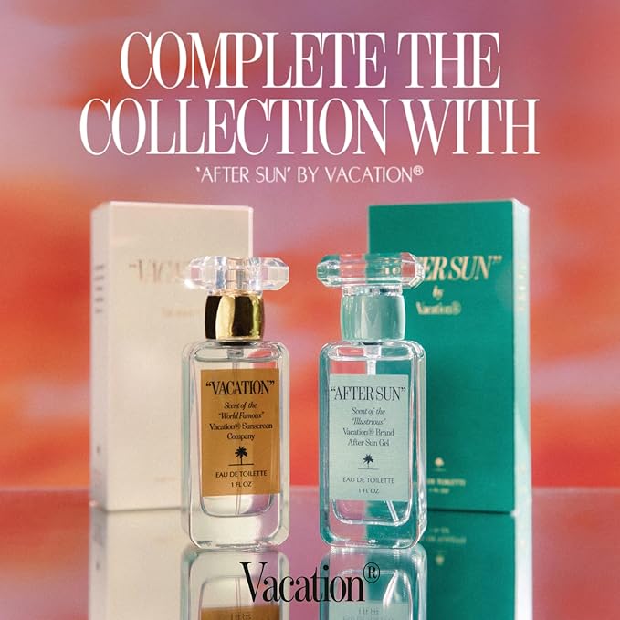 "VACATION" by Vacation Sunscreen Eau de Toilette, Beach Coconut Perfume for Women & Men, Scent of Sunscreen & Summer, Travel Size, 1 Fl. Oz.-BrightBean Baby