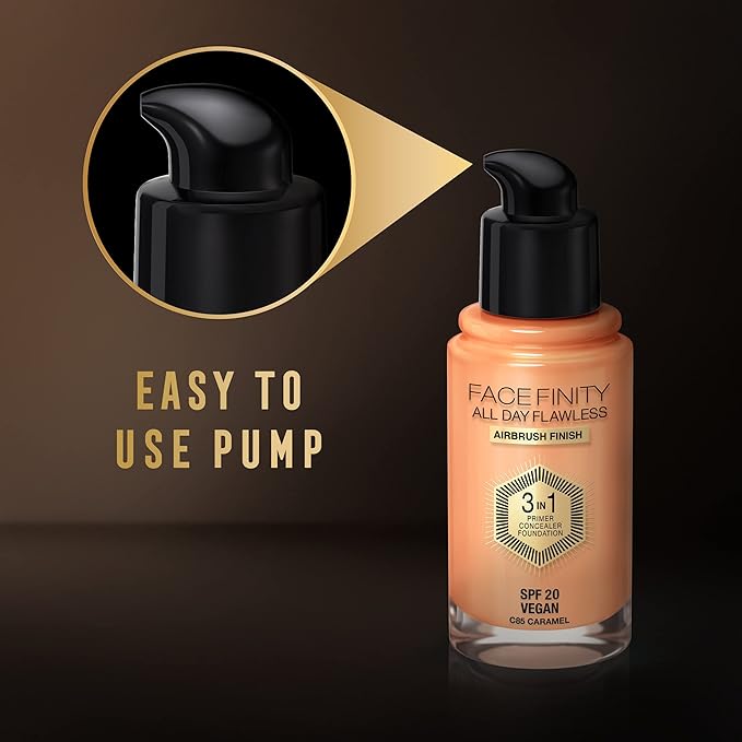 Max Factor Facefinity All Day Flawless 3 In 1 Foundation SPF 20, No. 85 Caramel (81377984)-BrightBean Baby