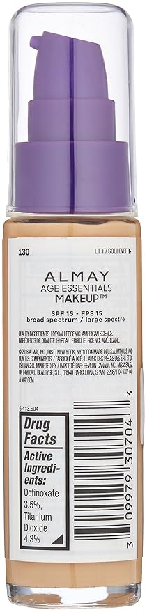 Almay Age Essentials Makeup, Light/Medium Neutral-BrightBean Baby