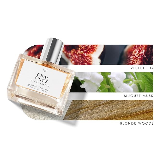 Le Monde Gourmand Chai Épicé Eau de Parfum - 1 fl oz (30 ml) - Woody, Spicy, Warm Perfume Notes-BrightBean Baby