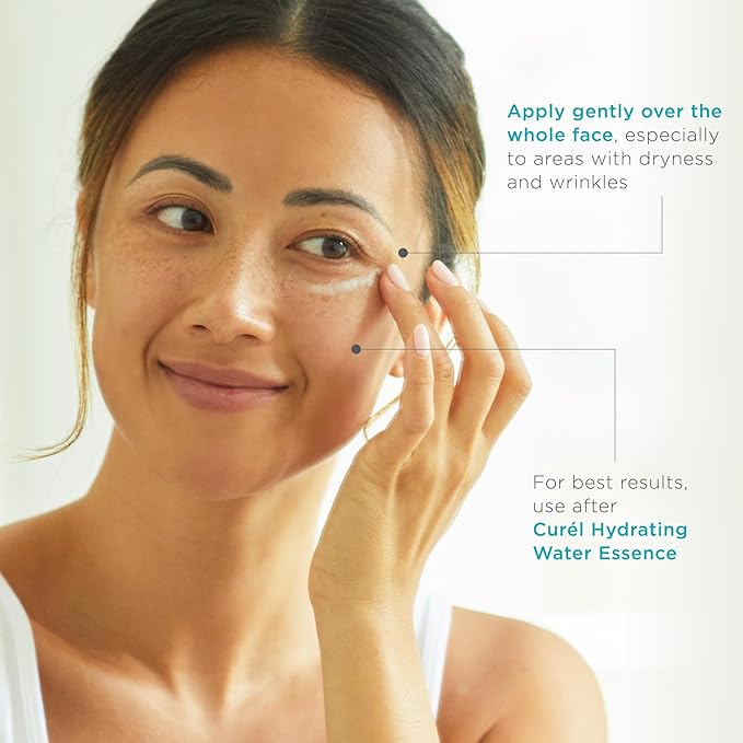 Curel Japanese Skin Care, Anti-Wrinkle Hydrating Serum, Lightweight Serum, Fragrance Free & Colorant Free, For Sensitive Skin, 1.3 Oz-BrightBean Baby