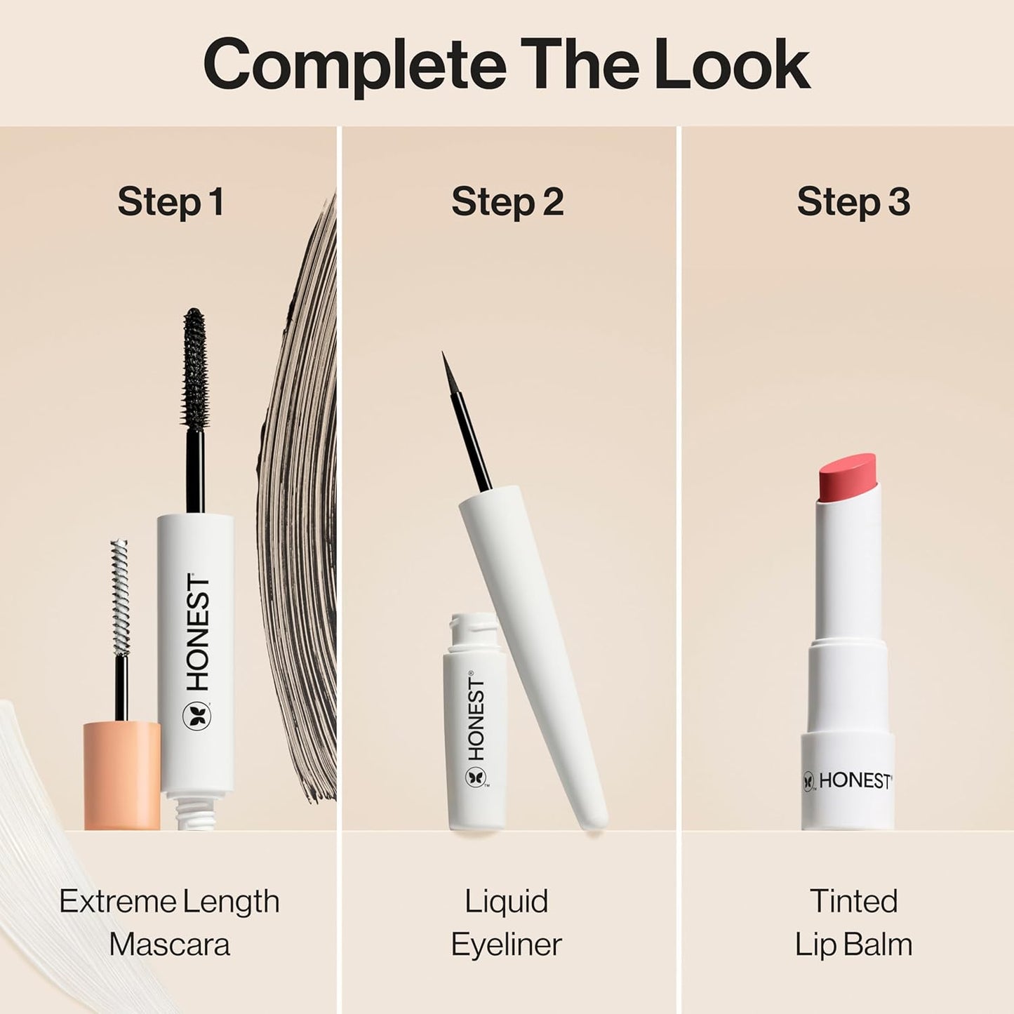 Honest Beauty Longlasting Liquid Eyeliner | Smudge + Flake Proof, Precise Application | Hypoallergenic, Vegan, + Cruelty Free | Black, 0.58 fl oz-BrightBean Baby