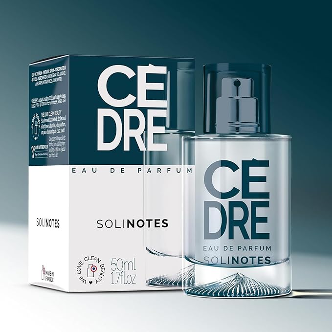 SOLINOTES Cedarwood Perfume for Men - Eau De Parfum | Refined Woody and Soothing Fragrance - Made in France - Vegan - 1.7 fl.oz-BrightBean Baby