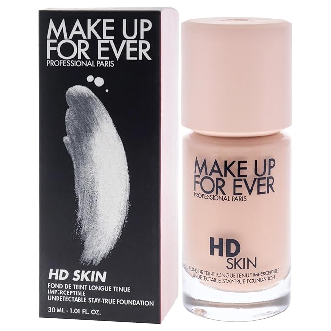 HD Skin Undetectable Longwear Foundation - 1R12 by Make Up For Ever for Women - 1 oz Foundation-BrightBean Baby