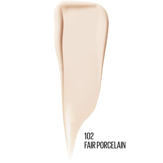 Maybelline Dream Urban Cover Flawless Coverage Foundation Makeup, SPF 50, Fair Porcelain-BrightBean Baby