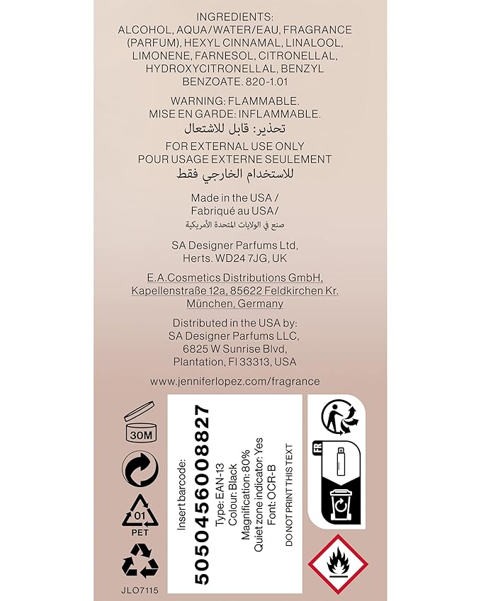 Jennifer Lopez Still Body Mist, 240ml (8fl oz) Duo Pack (2 Pack)-BrightBean Baby