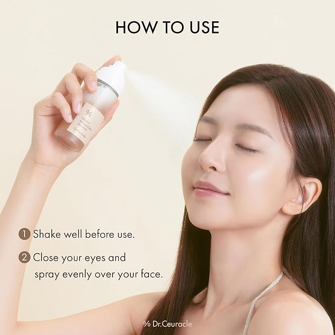 Dr.Ceuracle Vegan Kombucha Tea Mist - Hydrating Face Mist, Portable Milky Spray Serum, Korean Skincare (80 ml / 2.70 fl. oz.)-BrightBean Baby
