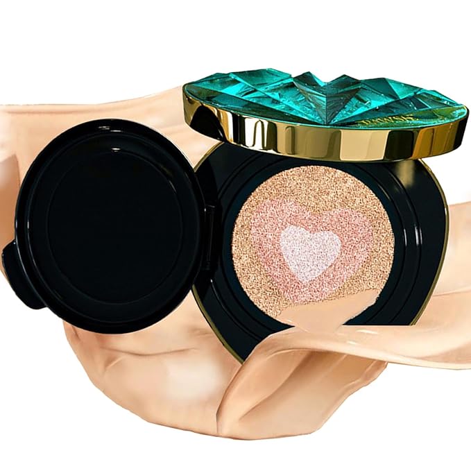 Full Coverage Foundation Air Cushion CC Cream Concealer Moisturizing Nourishing Natural Long-Lasting Even Skin Tone For All Skin Types-BrightBean Baby