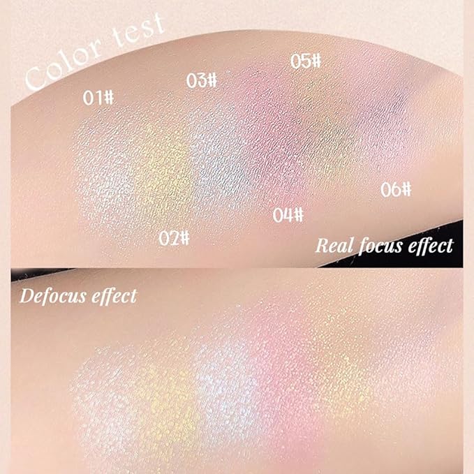 Glittle Monochrome Glittler Eyeshadow Palette - Low Saturation, Delicate, Long-Lasting, Vegan, Pressed Glitter Eyeshadow, (09 Pink)