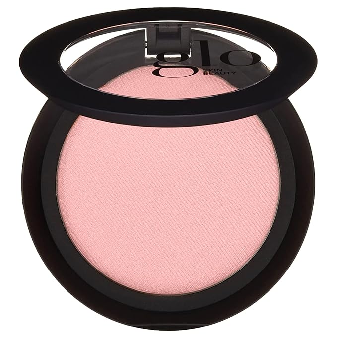 Glo Skin Beauty Blush (Flowerchild) - Pressed Powder Blush for Cheeks, High Pigment Mineral Face Makeup Creates a Natural, Healthy Glow-BrightBean Baby