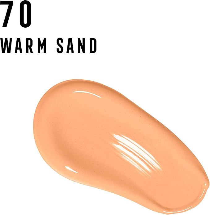 Max Factor Facefinity 3-in-1 All Day Flawless Liquid Foundation, SPF 20-70 Warm Sand, 30 ml-BrightBean Baby