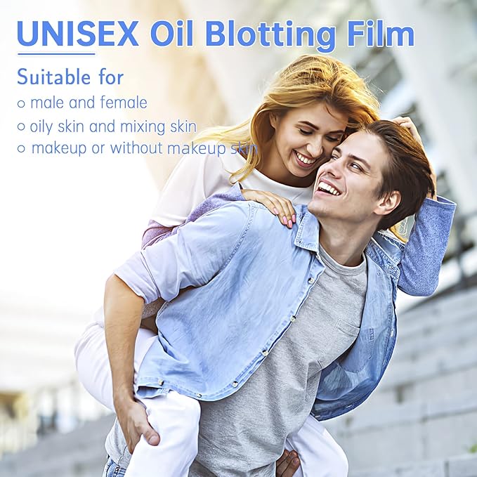 Great Absorbent Oil Blotting Sheets for Face - 10% Larger Oil Control Film 4pk/200 Makeup Friendly Blotting Paper for Oily Skin, High-Performance, Tear-proof Oil Absorbing Tissues-BrightBean Baby