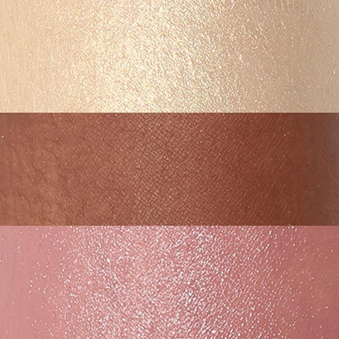 FOCALLURE 3 Pcs Cream Contour Sticks,Shades with Highlighter & Bronzer & Blush,Non-greasy Long-wear Face Contouring Pen,Easy to Sculpt the Face and Create a Lightweight Finishing Makeup,NEUTRAL-BrightBean Baby