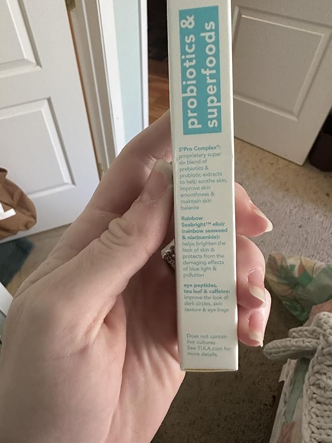 TULA Skin Care Radiant Skin Brightening Serum Concealer - Conceals Dark Circles & Discoloration, Longwearing & Crease-Resistant, Brightens the Appearance of Skin Over Time, Shade 120, 0.18 fl oz.-BrightBean Baby