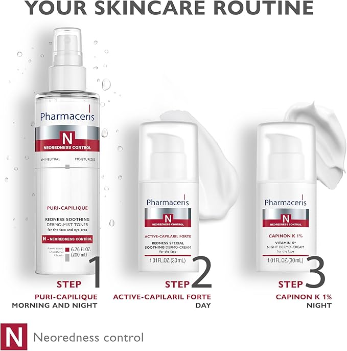 Redness Soothing Mist Toner, Facial Toner, Face Mist, Helps Soothe Redness, Hydrate, Even Skin Tone, for Sensitive & Red Skin, Alcohol-Free, pH Balanced Face Toner, Puri-CAPILIQUE-BrightBean Baby