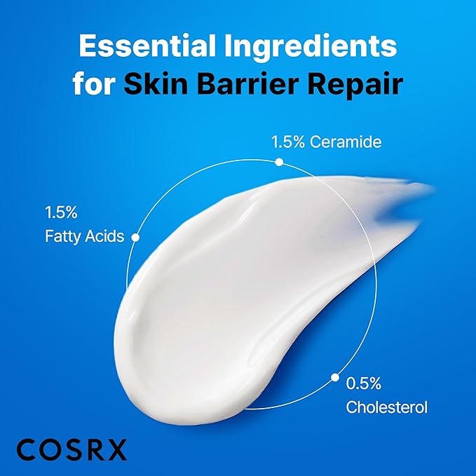 COSRX Ceramide Skin Barrier Moisturizer for Face with 7 Ceramides, Hyaluronic Acid & Panthenol for All Skin Types, 2.7 fl.oz, Korean Skin Care-BrightBean Baby